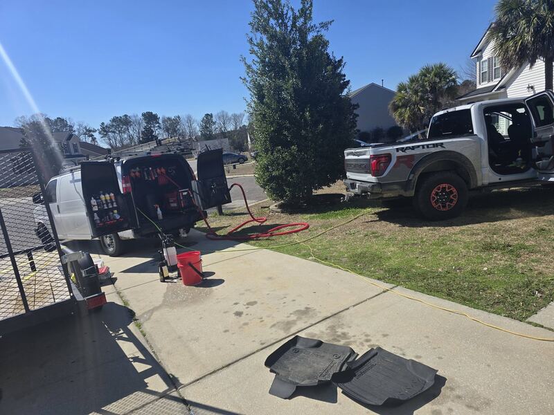 Set up on site. Water, power and kit all come with us